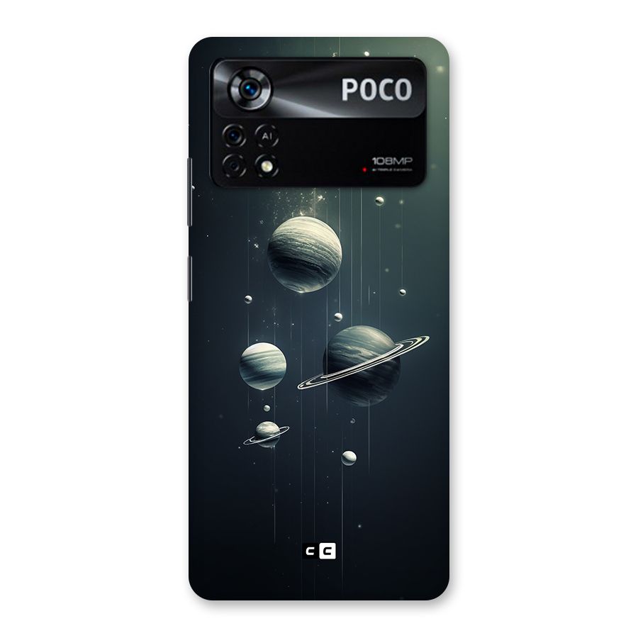 Hanging Planets Back Case for Poco X4 Pro 5G