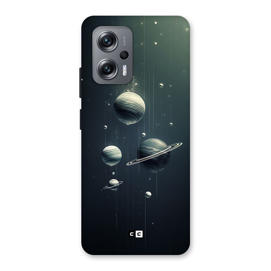 Hanging Planets Back Case for Redmi K50i