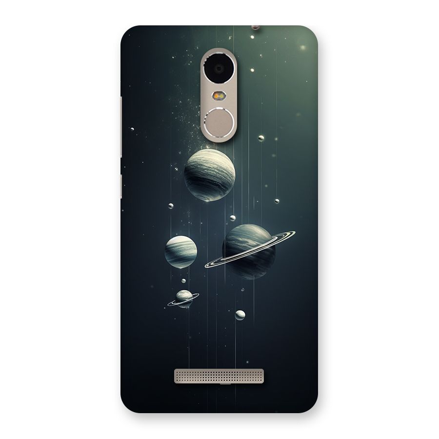 Hanging Planets Back Case for Redmi Note 3
