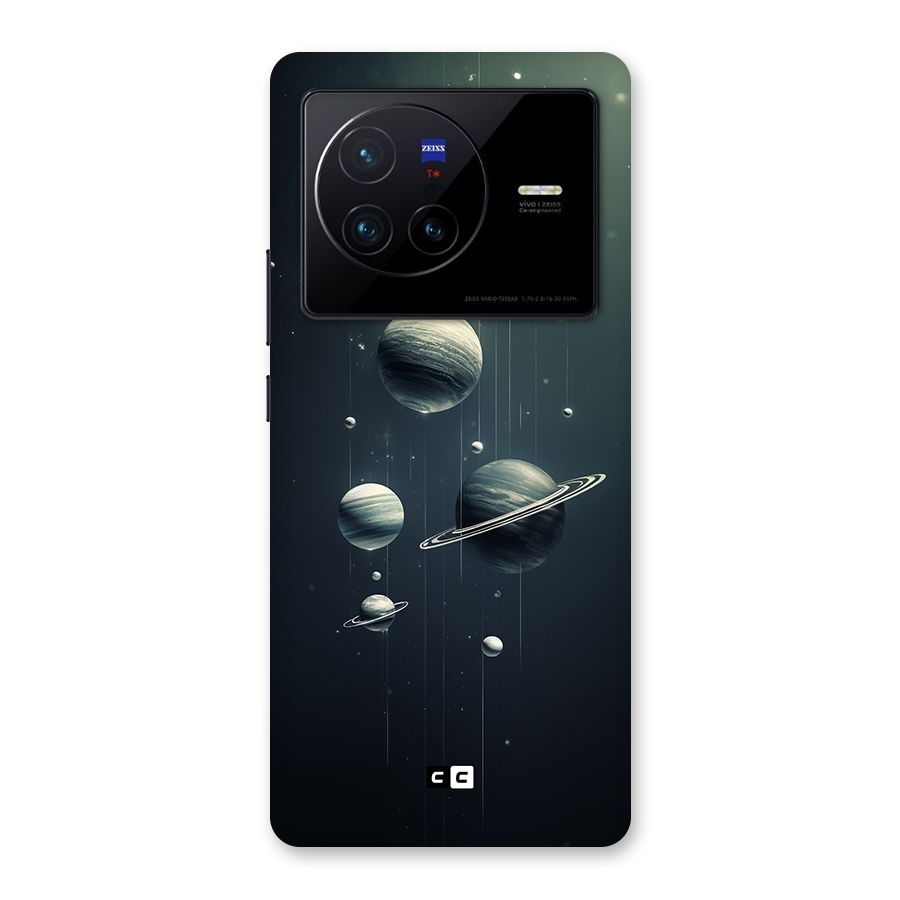 Hanging Planets Back Case for Vivo X80