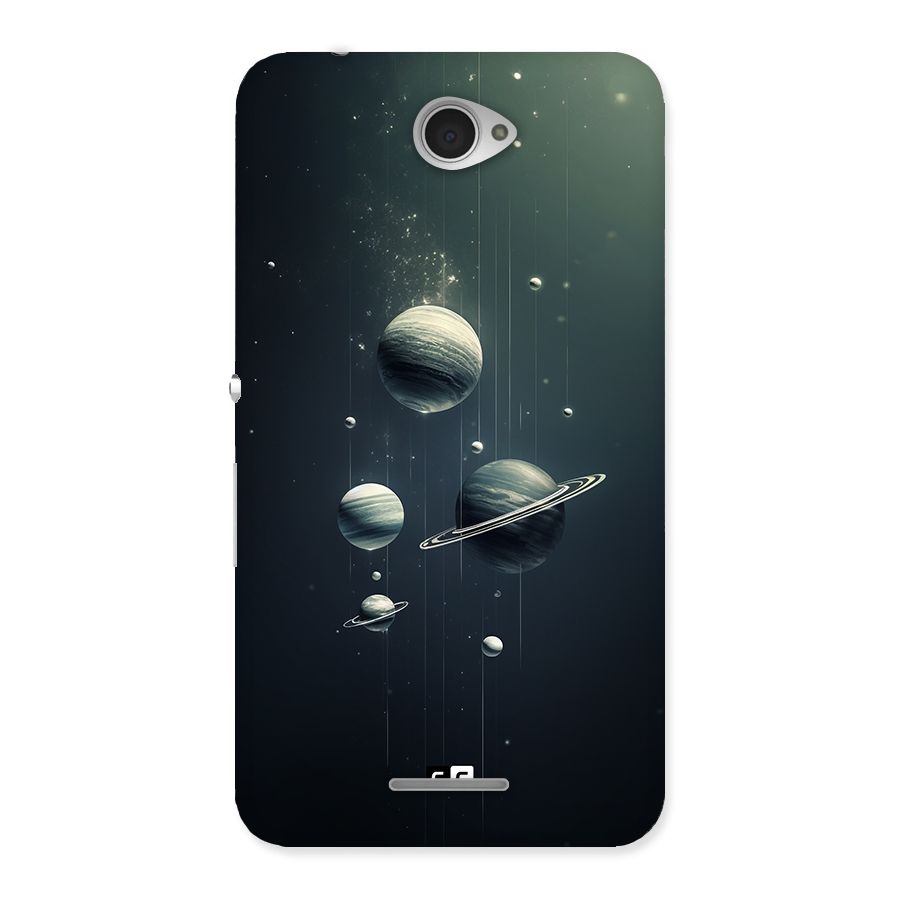 Hanging Planets Back Case for Xperia E4