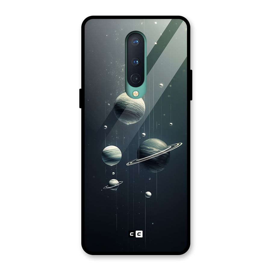 Hanging Planets Glass Back Case for OnePlus 8