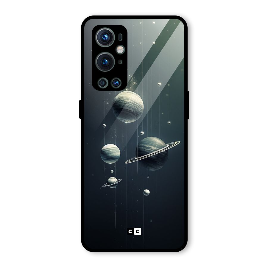 Hanging Planets Glass Back Case for OnePlus 9 Pro