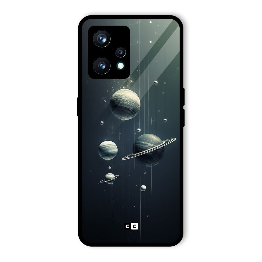 Hanging Planets Glass Back Case for Realme 9 Pro Plus 5G