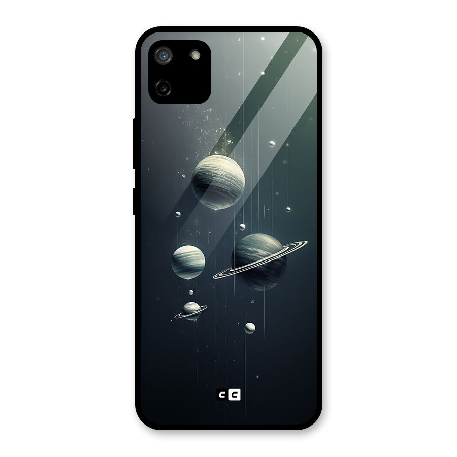 Hanging Planets Glass Back Case for Realme C11