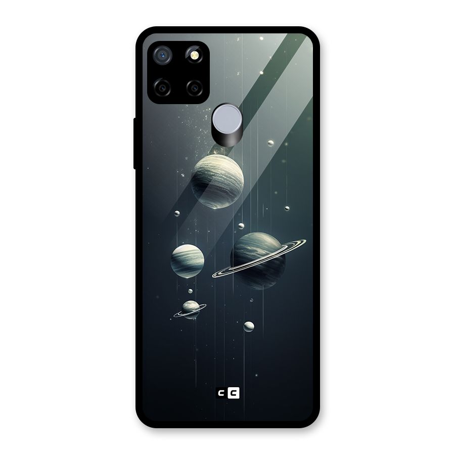 Hanging Planets Glass Back Case for Realme C12