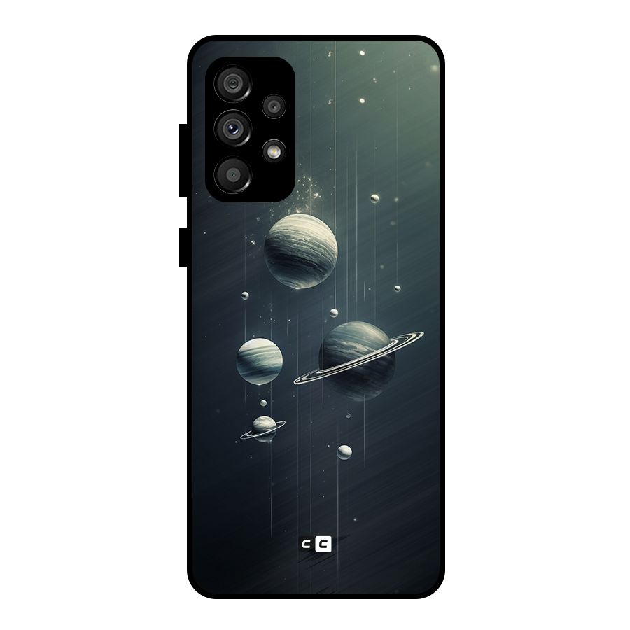 Hanging Planets Metal Back Case for Galaxy A73 5G