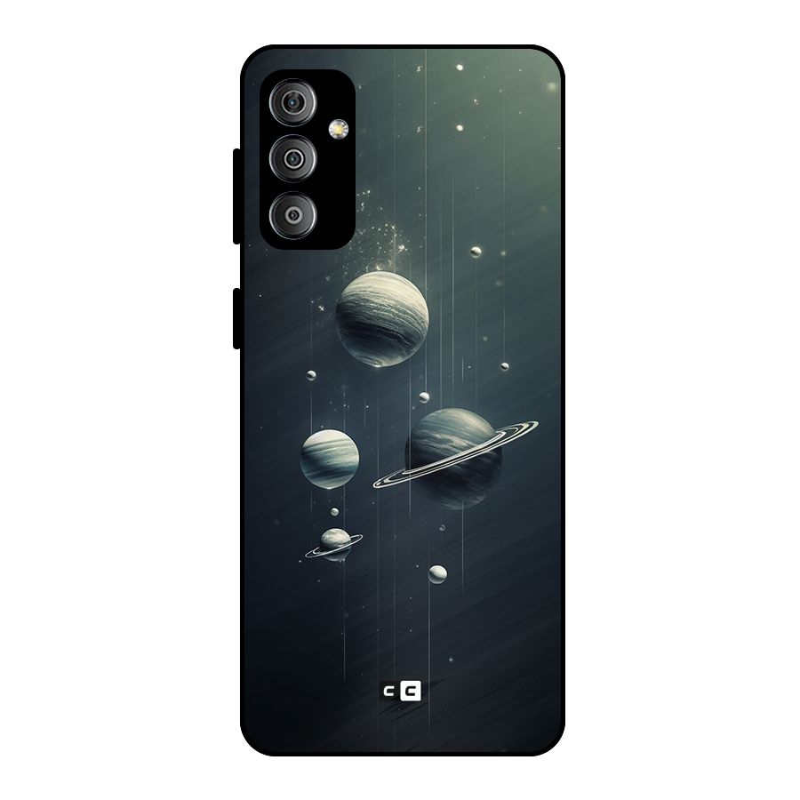 Hanging Planets Metal Back Case for Galaxy F23