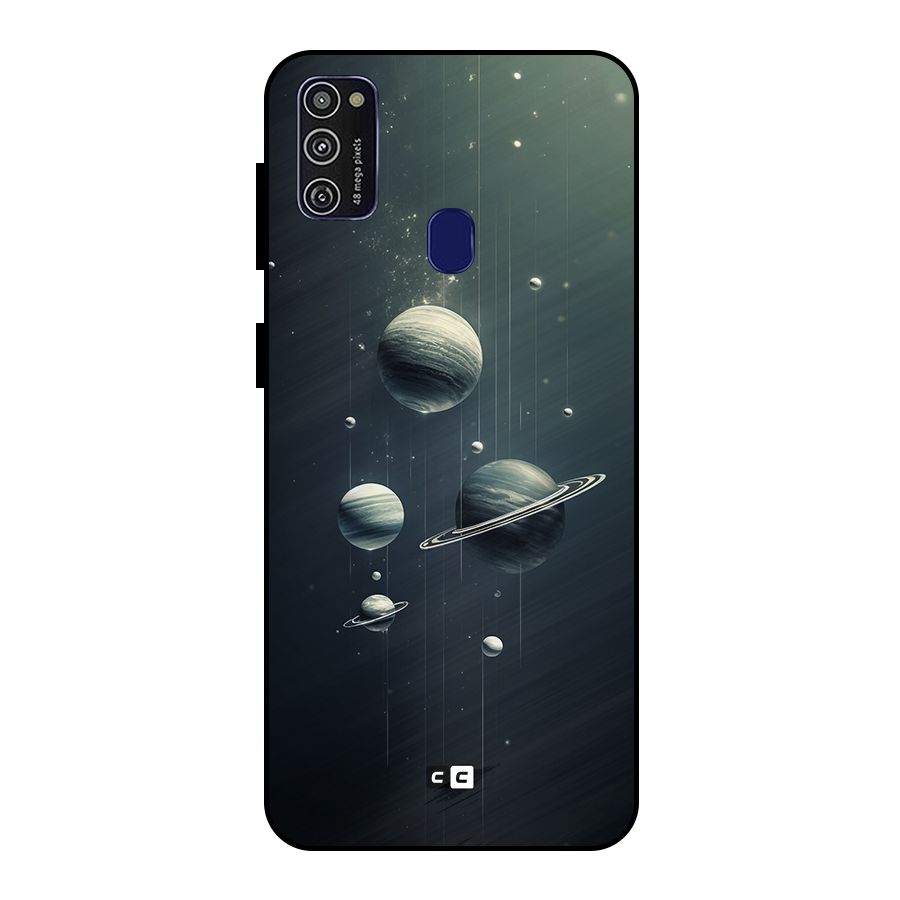 Hanging Planets Metal Back Case for Galaxy M21
