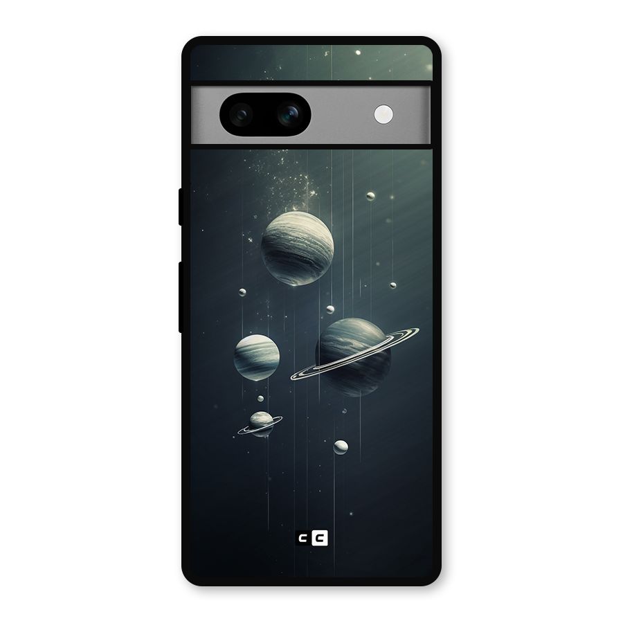 Hanging Planets Metal Back Case for Google Pixel 7a