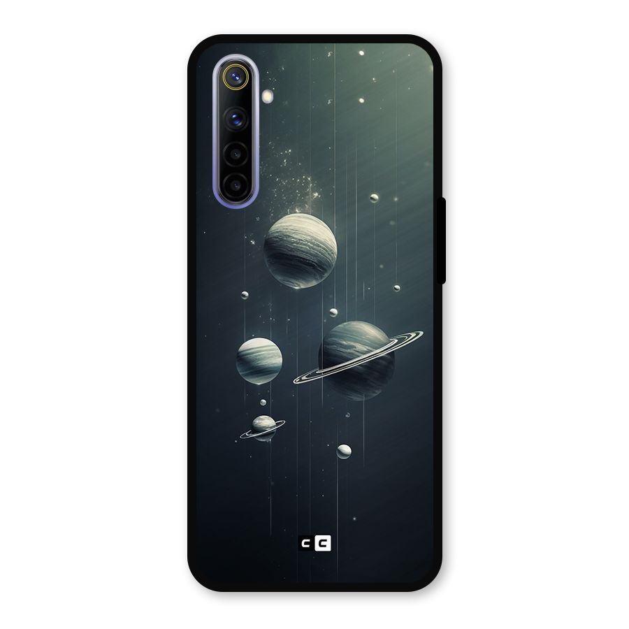 Hanging Planets Metal Back Case for Realme 6