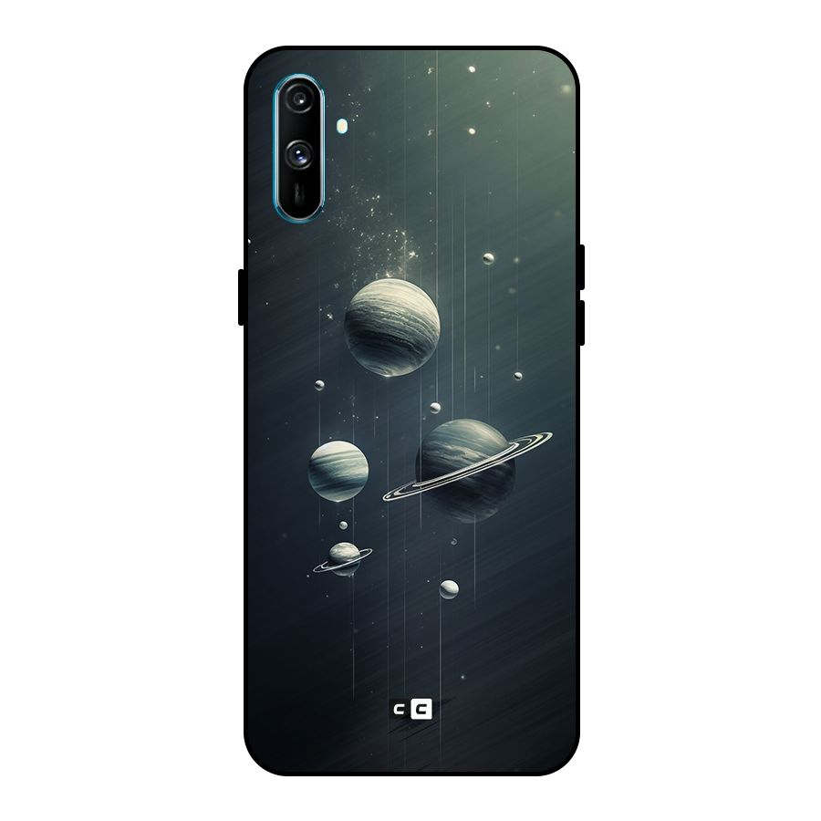 Hanging Planets Metal Back Case for Realme C3