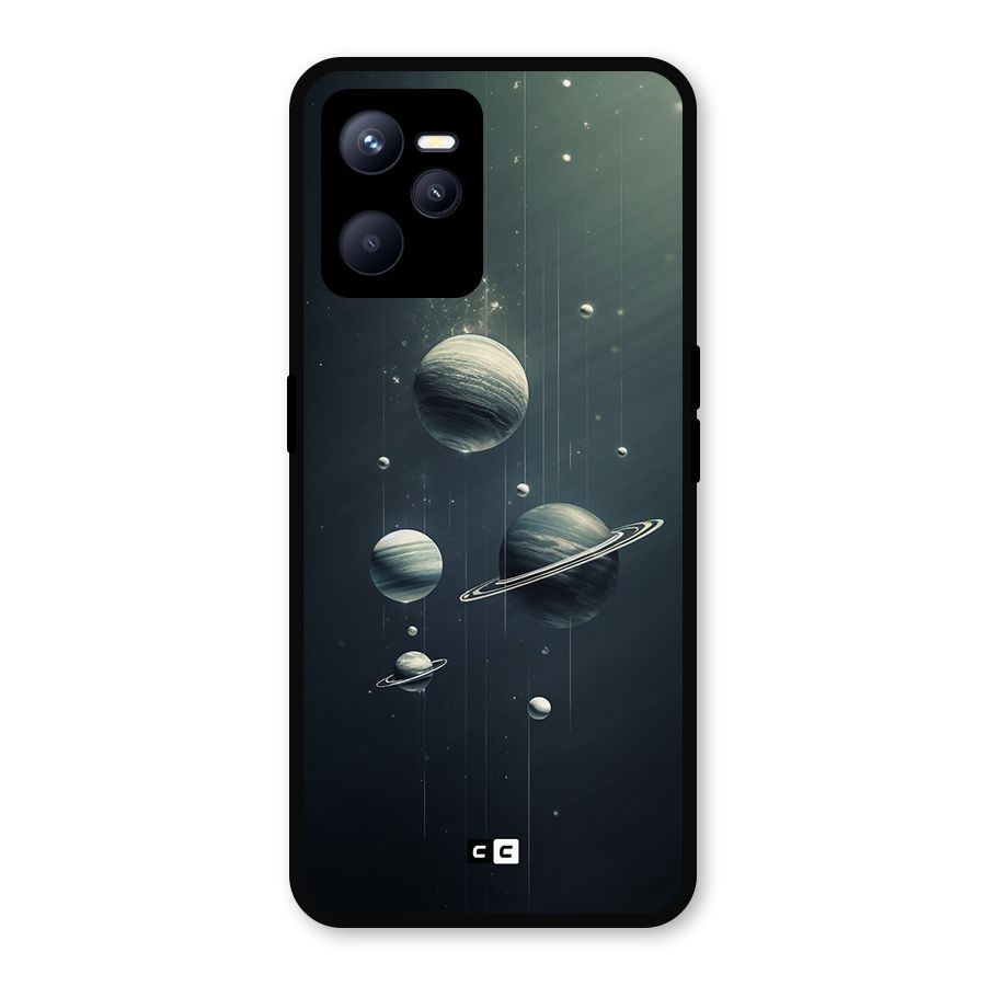 Hanging Planets Metal Back Case for Realme C35