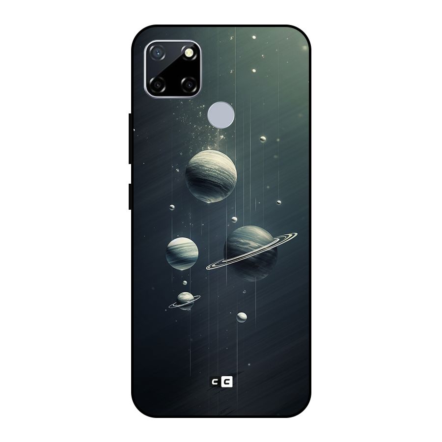 Hanging Planets Metal Back Case for Realme Narzo 30A