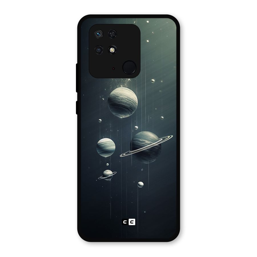 Hanging Planets Metal Back Case for Redmi 10 Power