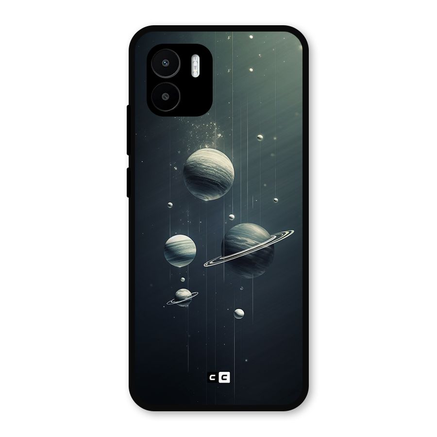 Hanging Planets Metal Back Case for Redmi A2