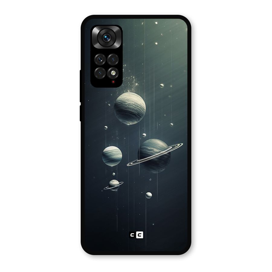Hanging Planets Metal Back Case for Redmi Note 11