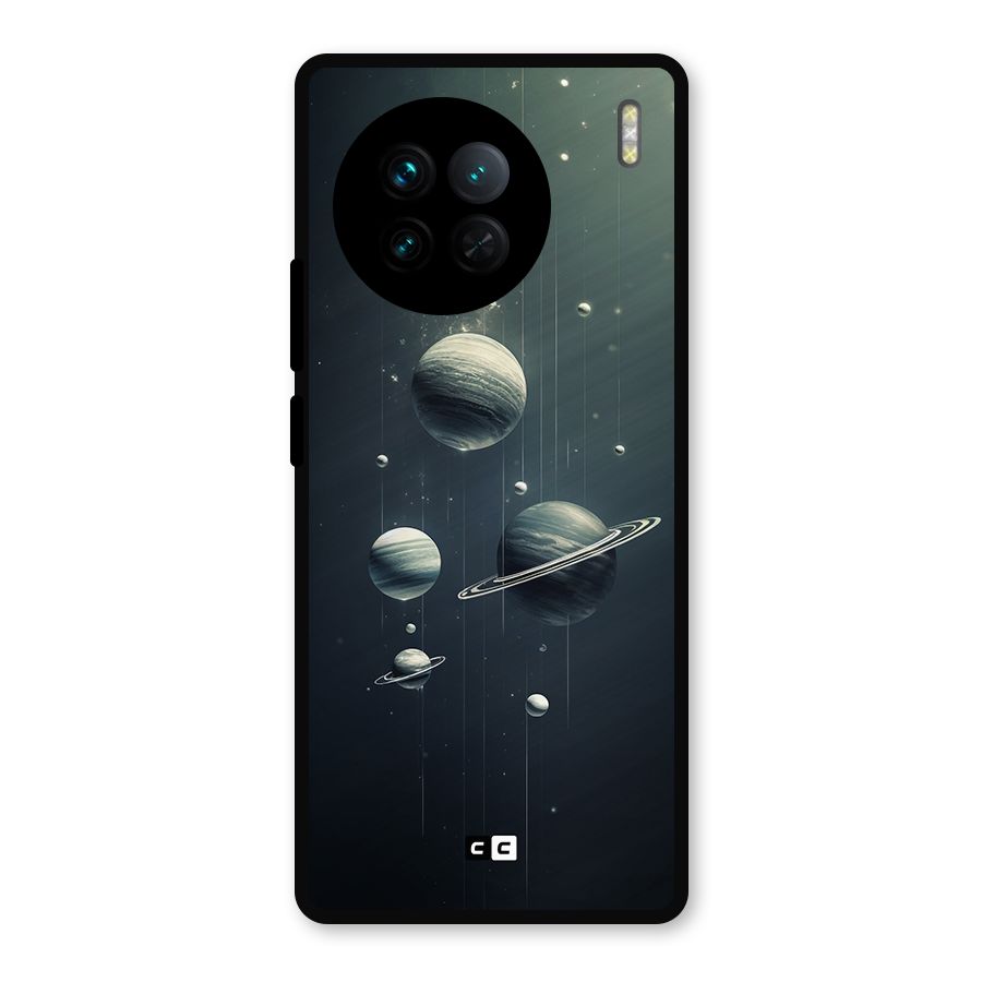Hanging Planets Metal Back Case for Vivo X90