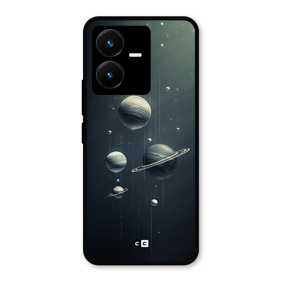 Hanging Planets Metal Back Case for Vivo Y22