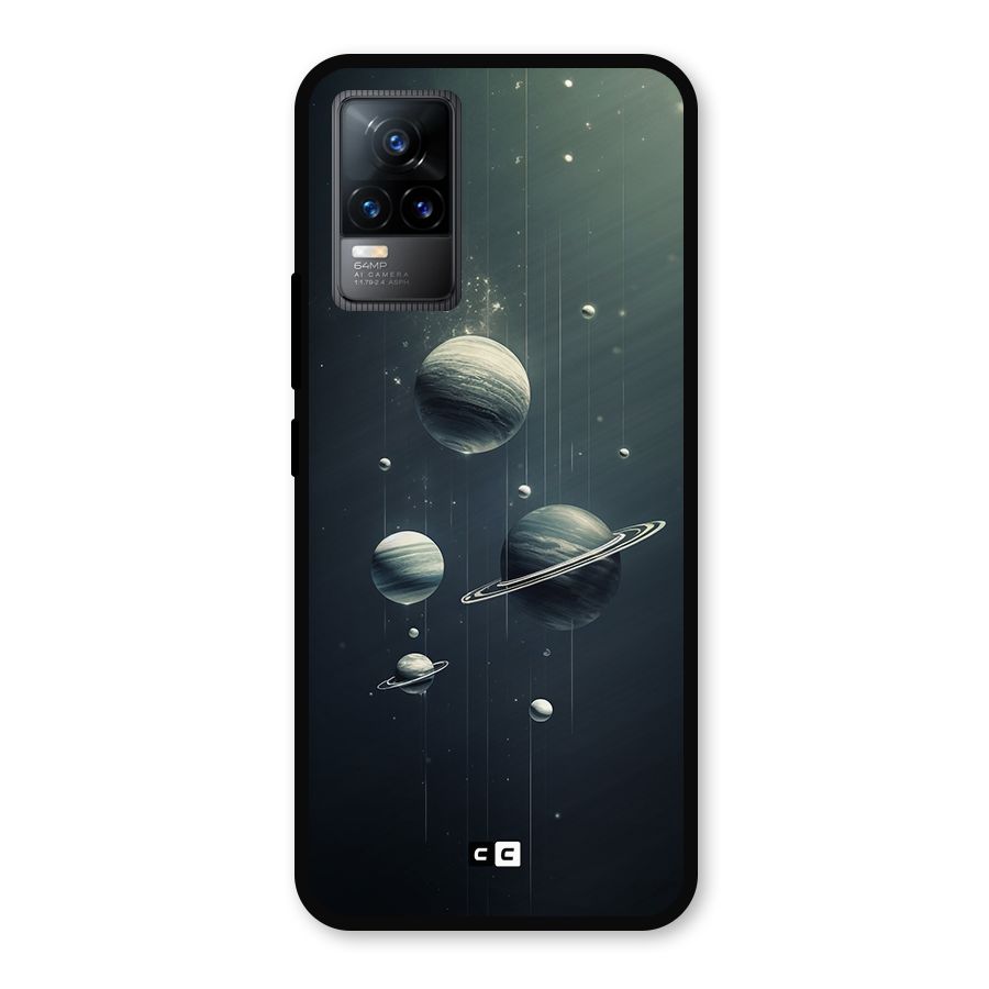 Hanging Planets Metal Back Case for Vivo Y73