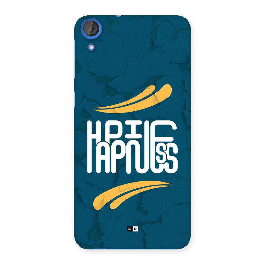 Happpiness Typography Back Case for Desire 820