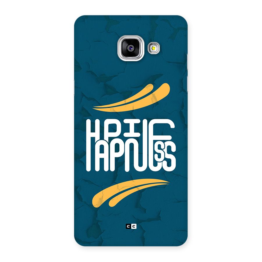 Happpiness Typography Back Case for Galaxy A5 (2016)