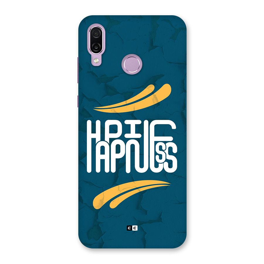 Happpiness Typography Back Case for Honor Play