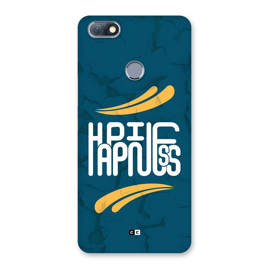 Happpiness Typography Back Case for Infinix Note 5