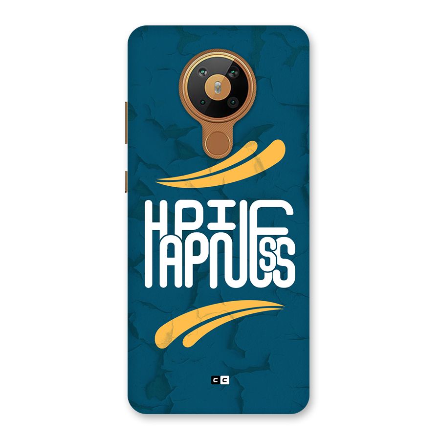 Happpiness Typography Back Case for Nokia 5.3