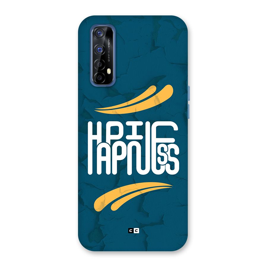 Happpiness Typography Back Case for Realme Narzo 20 Pro