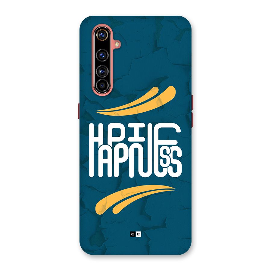Happpiness Typography Back Case for Realme X50 Pro