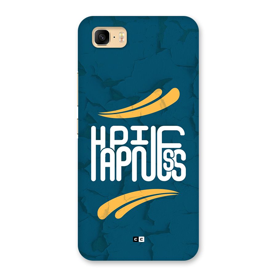 Happpiness Typography Back Case for Zenfone 3s Max