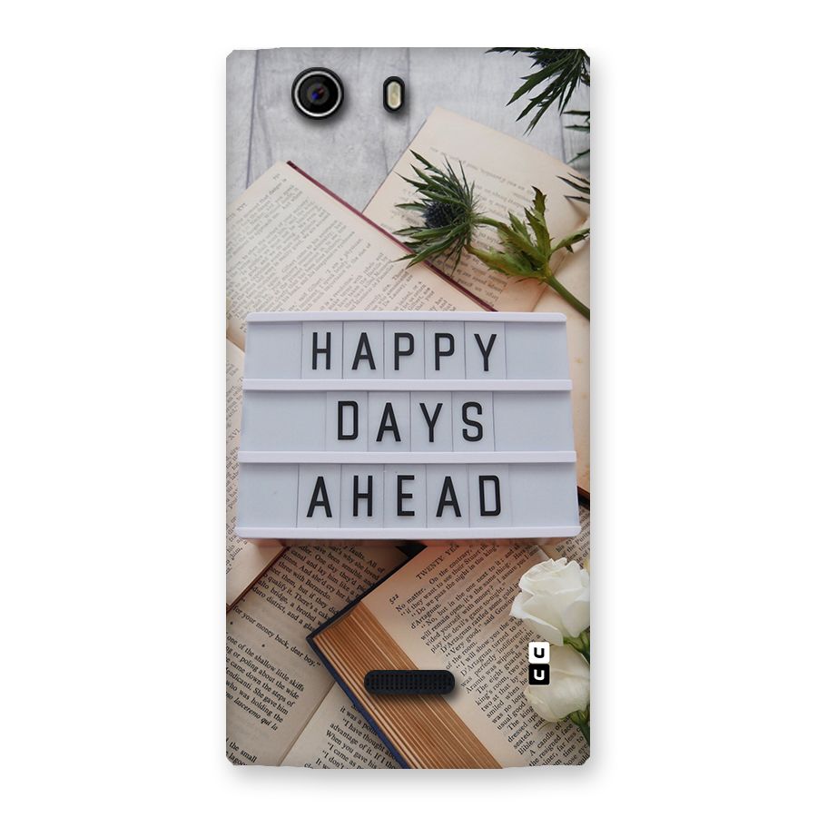 Happy Days Ahead Back Case for Canvas Nitro 2 E311