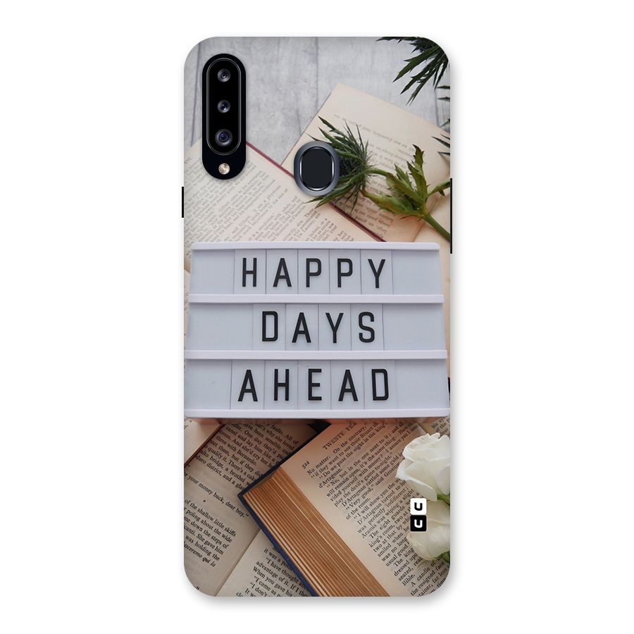Happy Days Ahead Back Case for Galaxy A20s