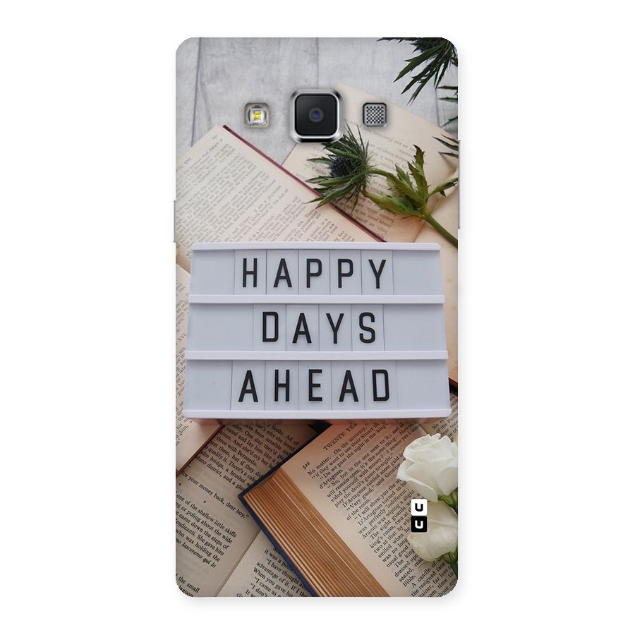 Happy Days Ahead Back Case for Galaxy A5