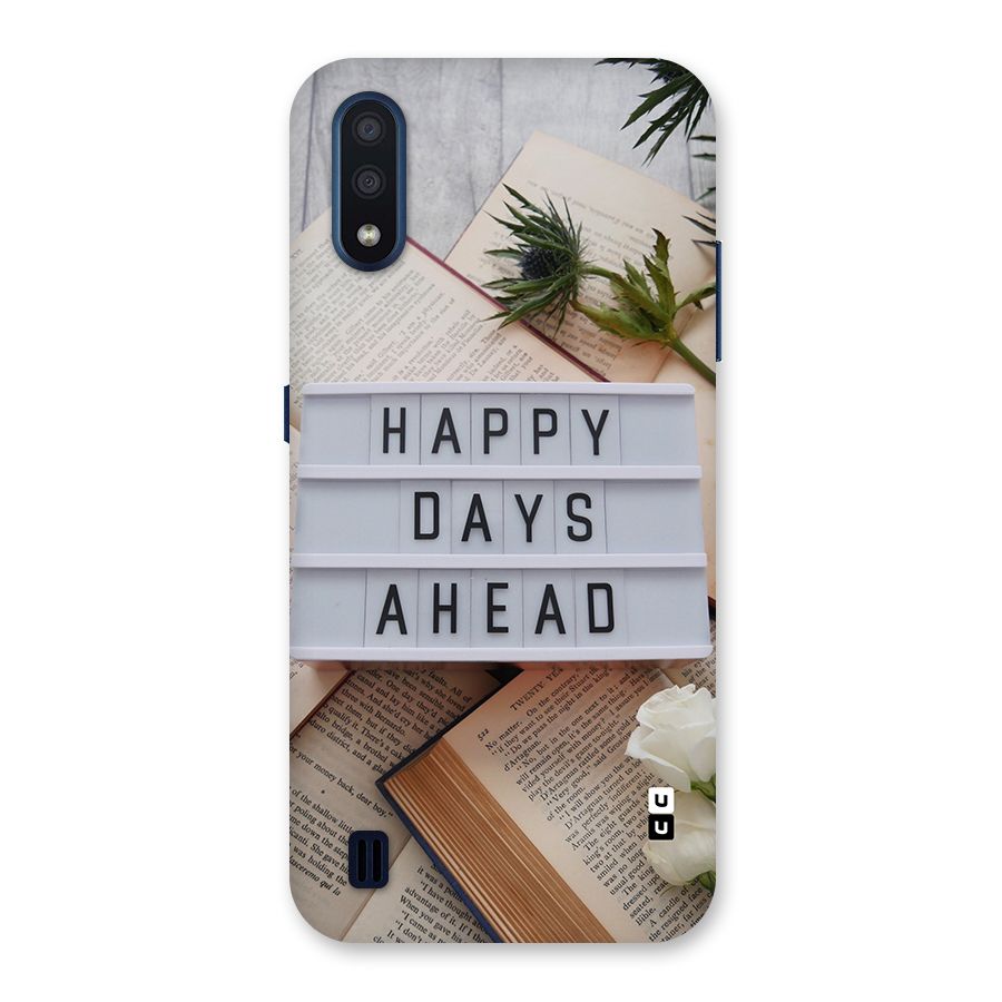 Happy Days Ahead Back Case for Galaxy M01