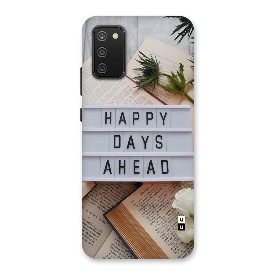 Happy Days Ahead Back Case for Galaxy M02s
