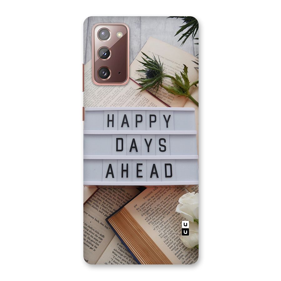 Happy Days Ahead Back Case for Galaxy Note 20