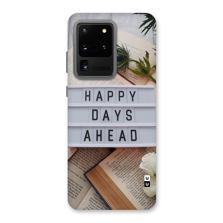 Happy Days Ahead Back Case for Galaxy S20 Ultra