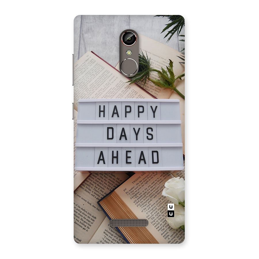 Happy Days Ahead Back Case for Gionee S6s
