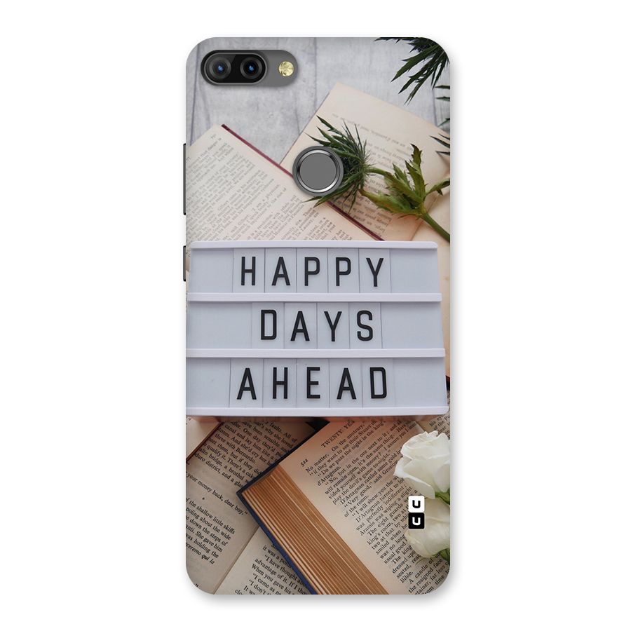 Happy Days Ahead Back Case for Infinix Hot 6 Pro