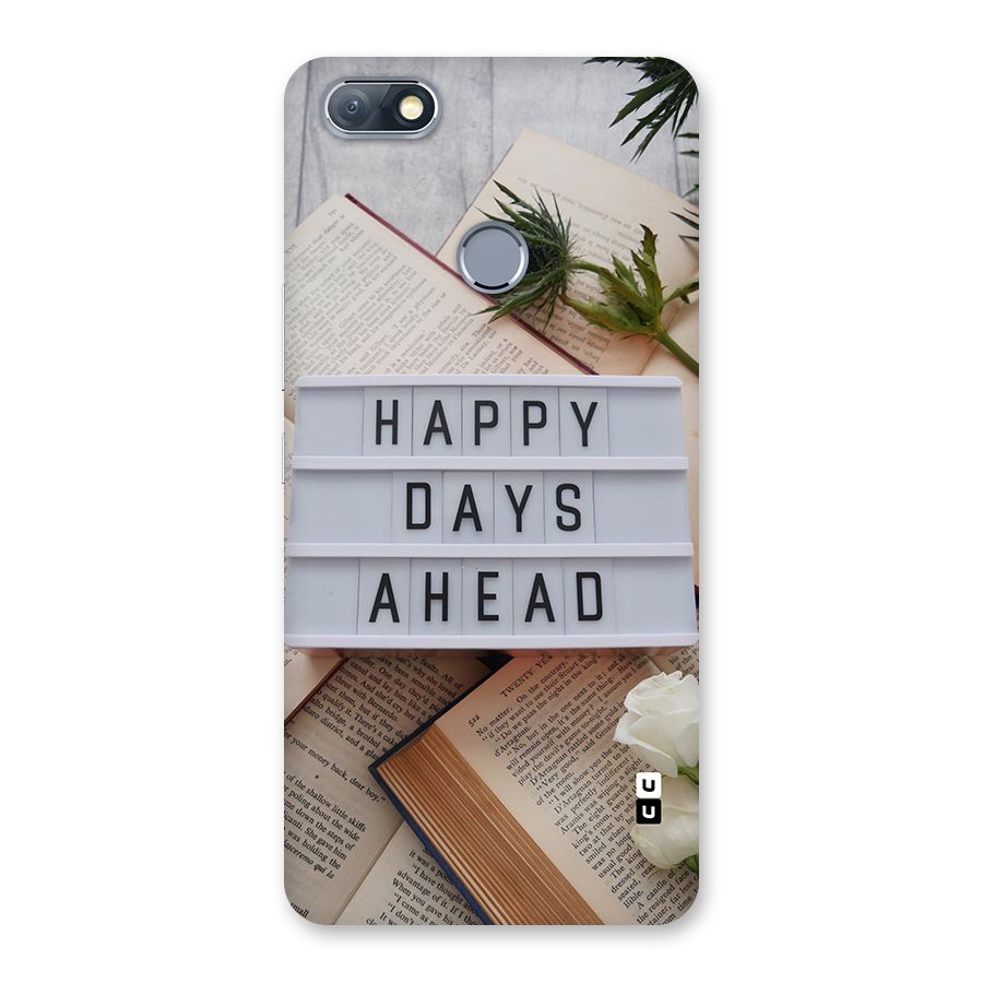 Happy Days Ahead Back Case for Infinix Note 5