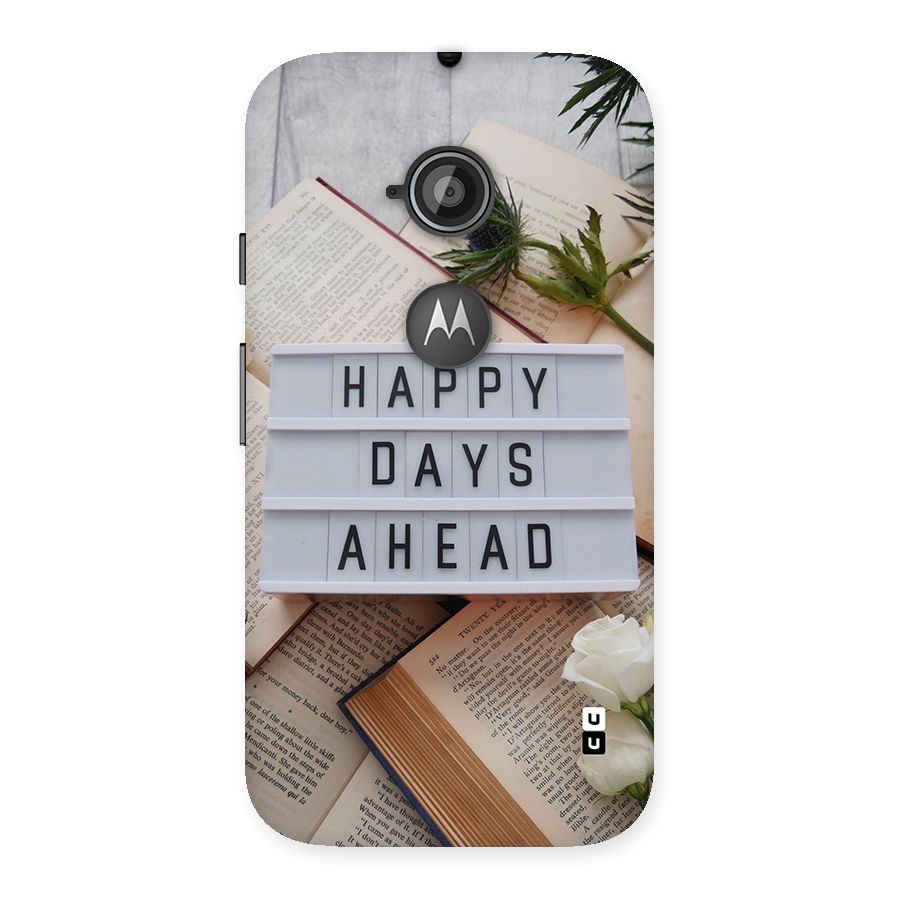 Happy Days Ahead Back Case for Moto E 2nd Gen