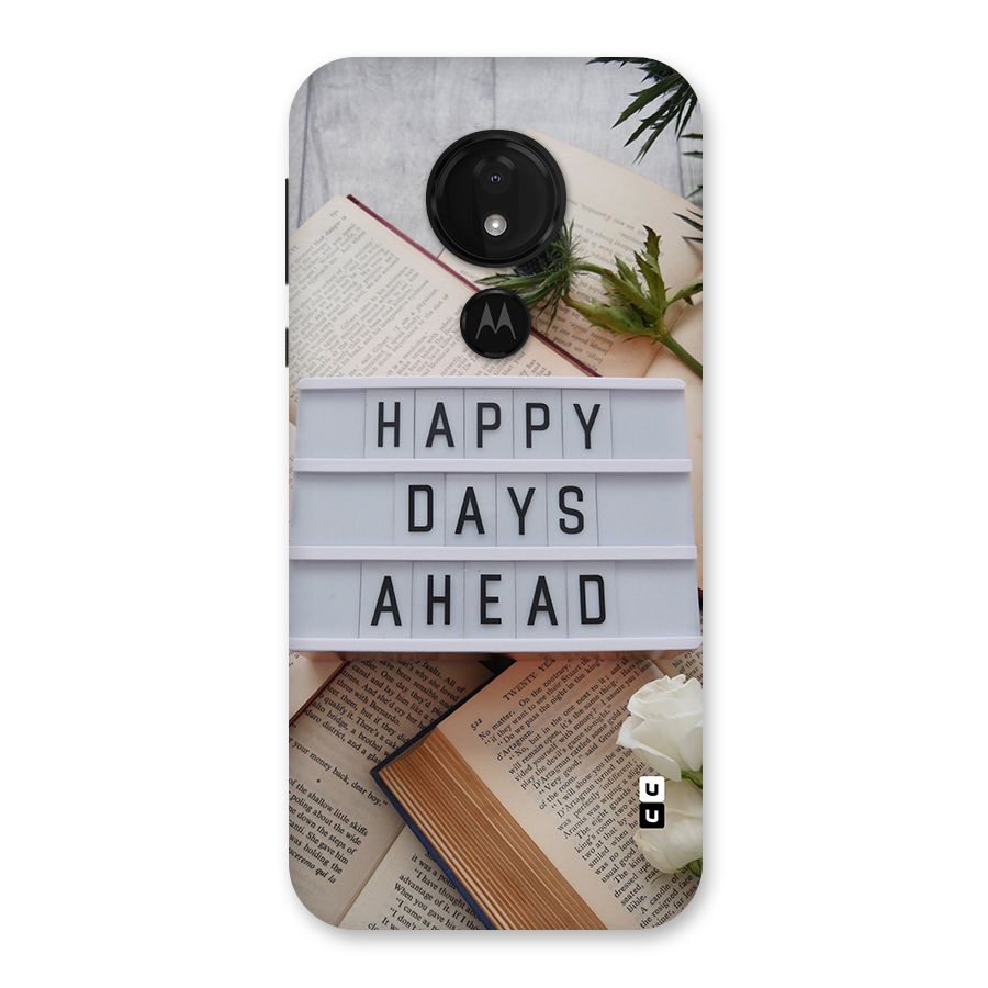 Happy Days Ahead Back Case for Moto G7 Power