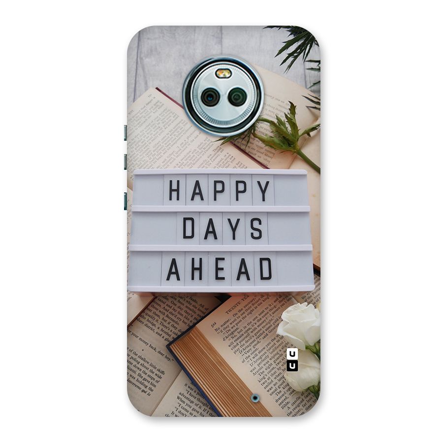 Happy Days Ahead Back Case for Moto X4