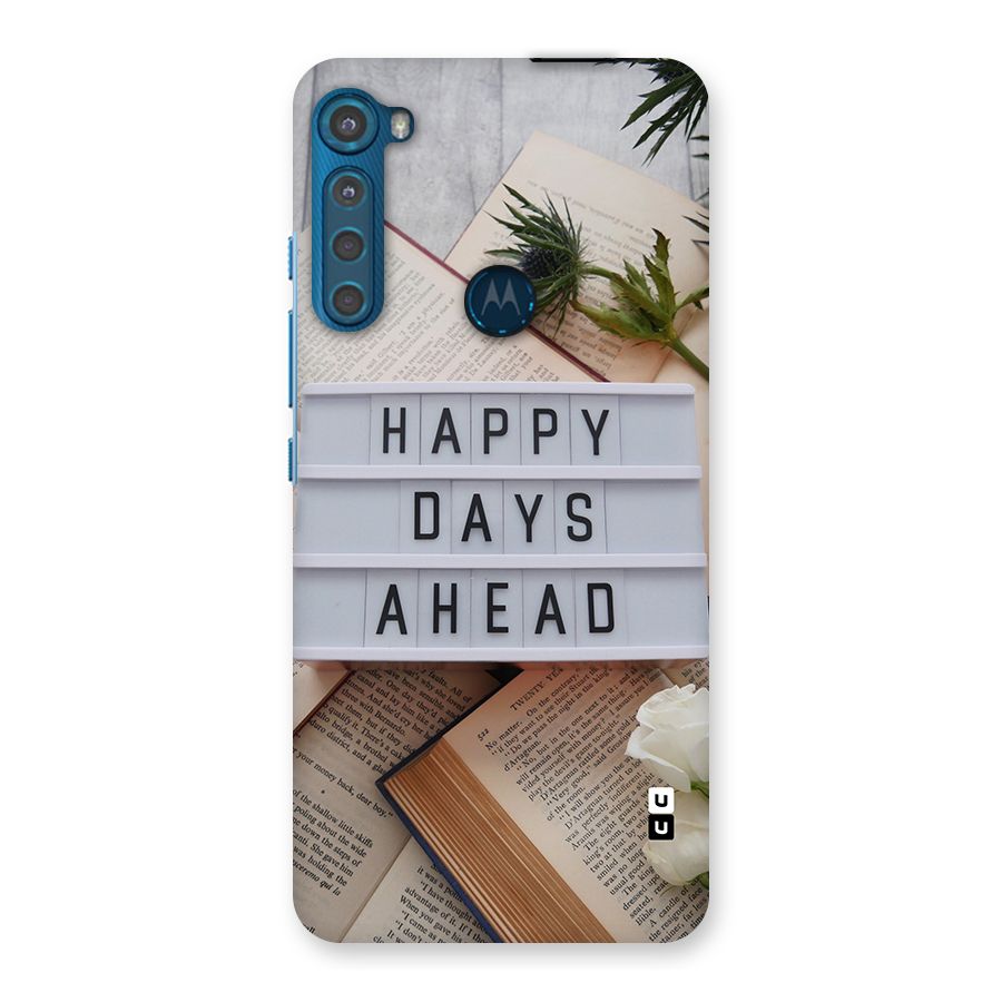 Happy Days Ahead Back Case for Motorola One Fusion Plus