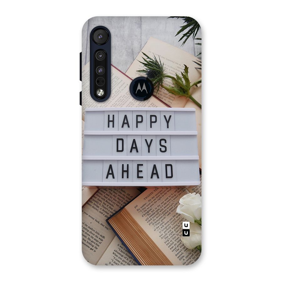 Happy Days Ahead Back Case for Motorola One Macro