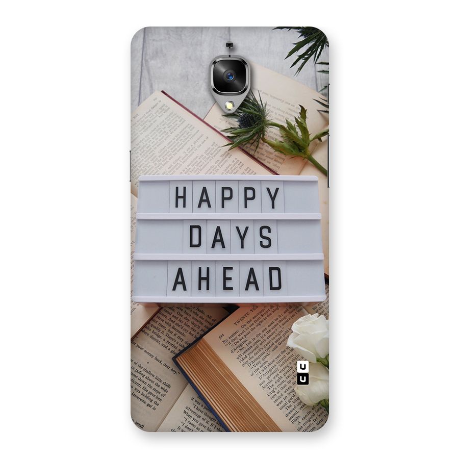Happy Days Ahead Back Case for OnePlus 3