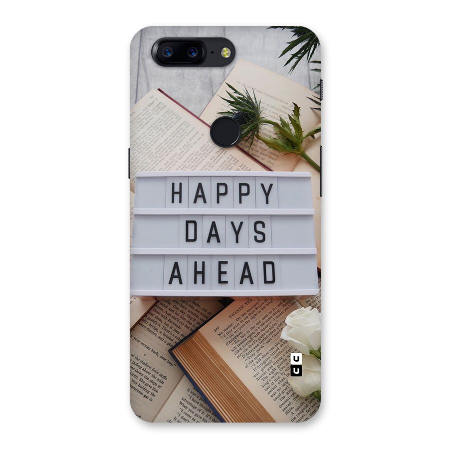 Happy Days Ahead Back Case for OnePlus 5T