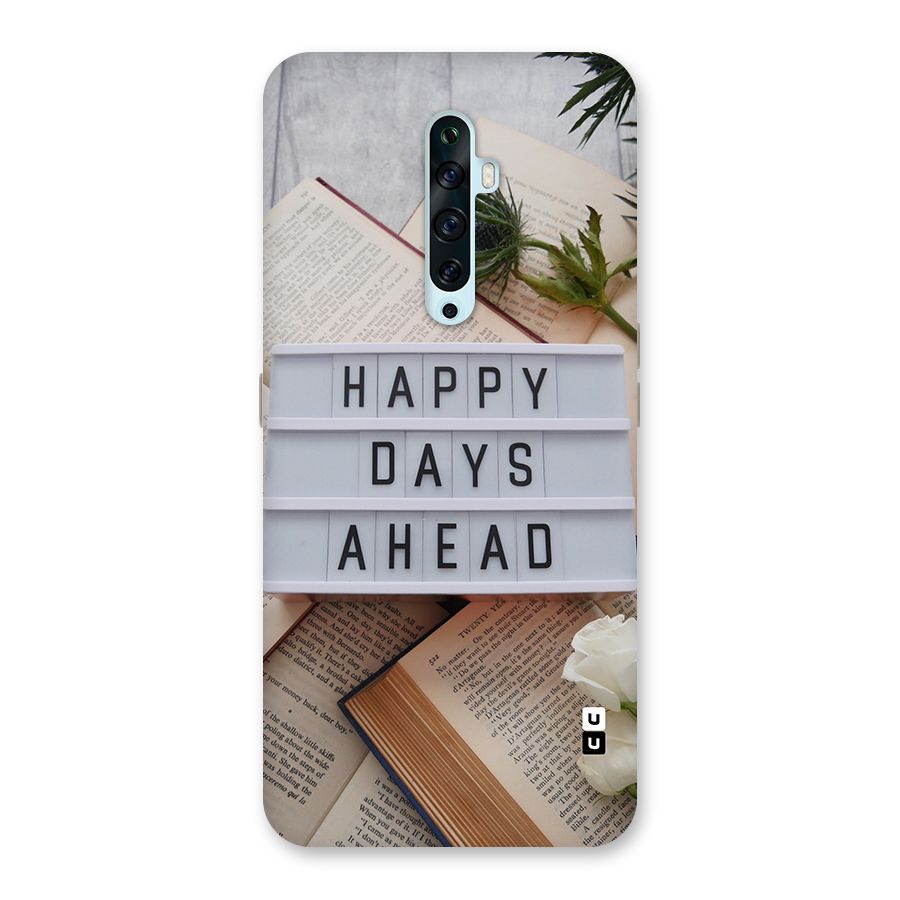 Happy Days Ahead Back Case for Oppo Reno2 Z